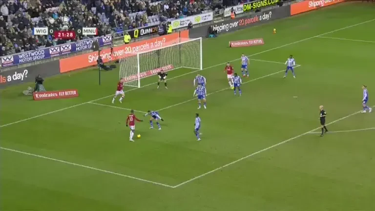 FA Cup | Wigan - Manchester United, golul marcat de Diogo Dalot