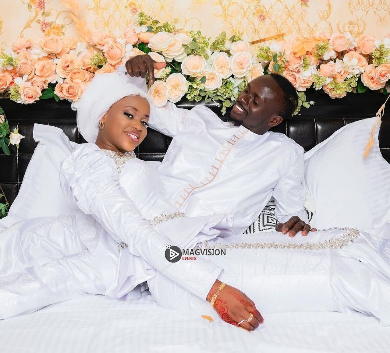 Sadio Mane s-a căsătorit cu iubita de 19 ani! Fotbalistul a fost ținta glumelor după ce a postat fotografiile _1