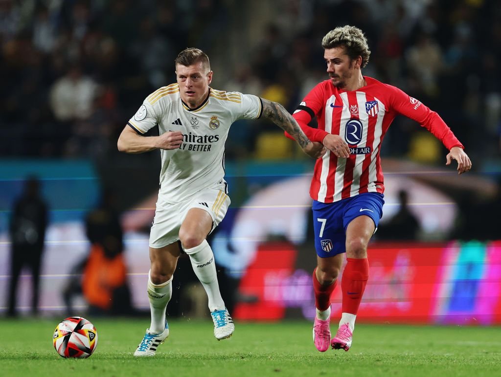 Real noroc! Victorie în prelungiri pentru echipa lui Carlo Ancelotti în semifinala Supercupei Spaniei cu Atletico Madrid! Meci cu opt goluri în Arabia _6