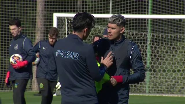 Fotbaliștii de la FCSB se pregătesc intens pentru reluarea campionatului. Imagini de la antrenamentele din Antalya