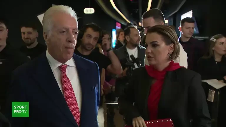 Romina Gingașu și Pierro Ferrari, la premiera peliculei "Ferrari"