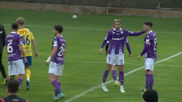 Încăierare la amicalul Rapidului! Bergodi a intrat pe teren. Spionii de la FCSB, în tribune_4