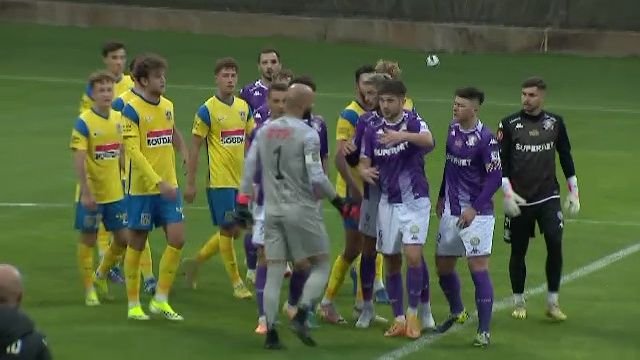 Încăierare la amicalul Rapidului! Bergodi a intrat pe teren. Spionii de la FCSB, în tribune_7