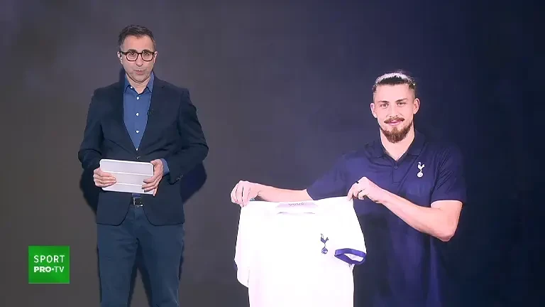Radu Drăgușin a fost prezentat la Tottenham. Reacția lui Florinel Coman