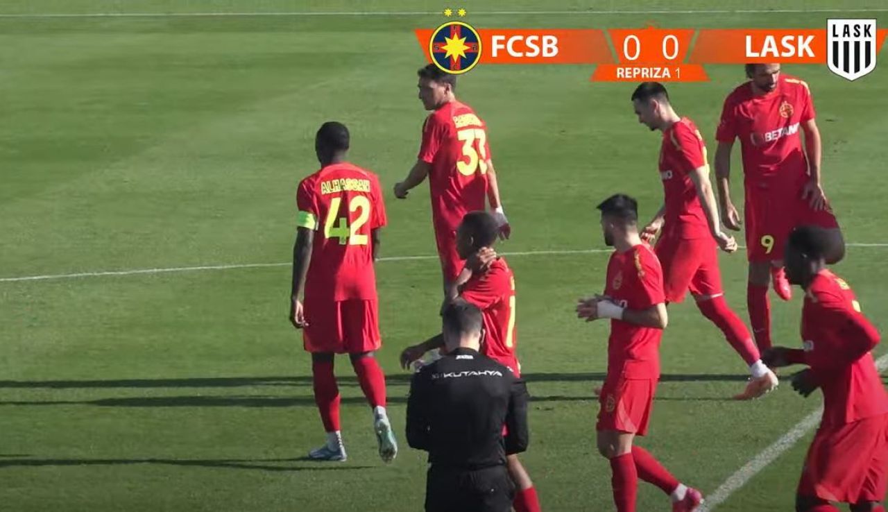 FCSB - LASK Linz 3-1! Darius Olaru a ieșit accidentat, Luis Phelipe a debutat cu gol, Andrei Vlad a apărat ca în vremurile bune_5