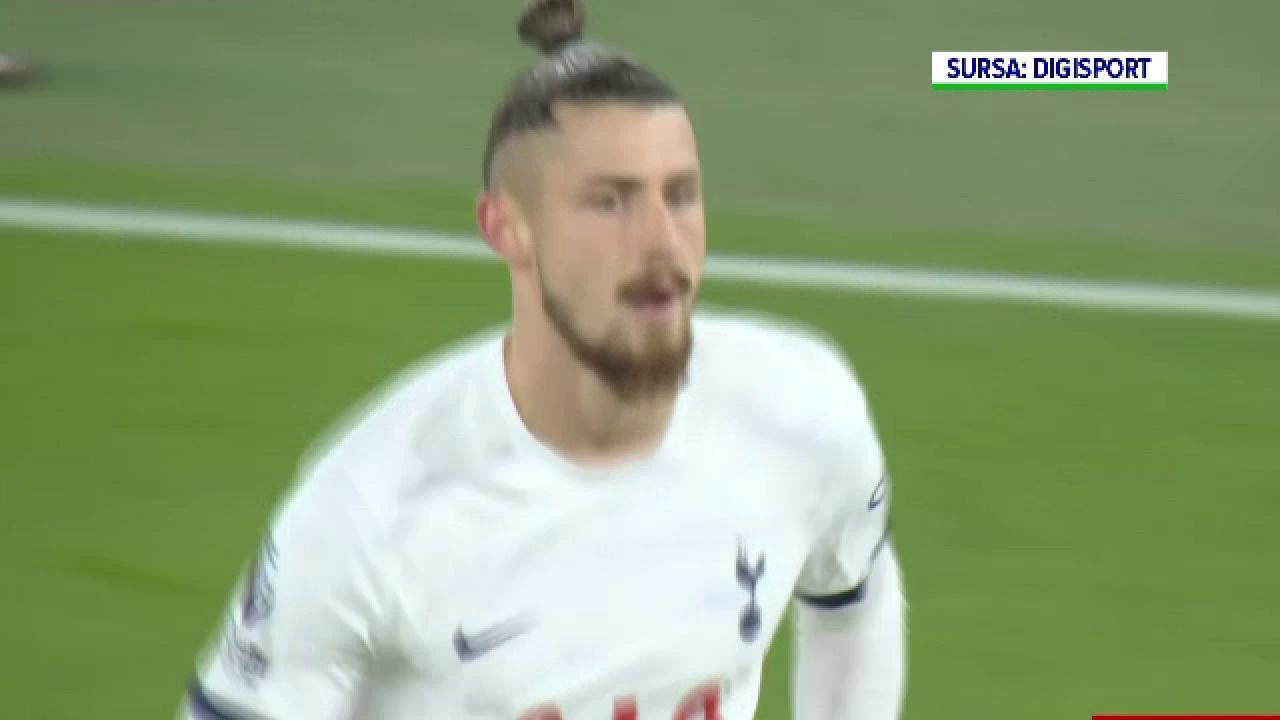 Ce notă a primit Radu Drăgușin după primele minute în tricoul lui Tottenham! Peste Varane_4