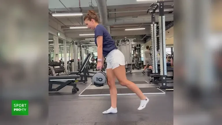 Simona Halep continuă antrenamentele în Dubai (sursa: Instagram - 17/01/2024)