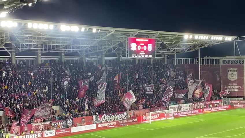 Atmosferă superbă în Giulești, la primul meci oficial al Rapidului din noul an_3