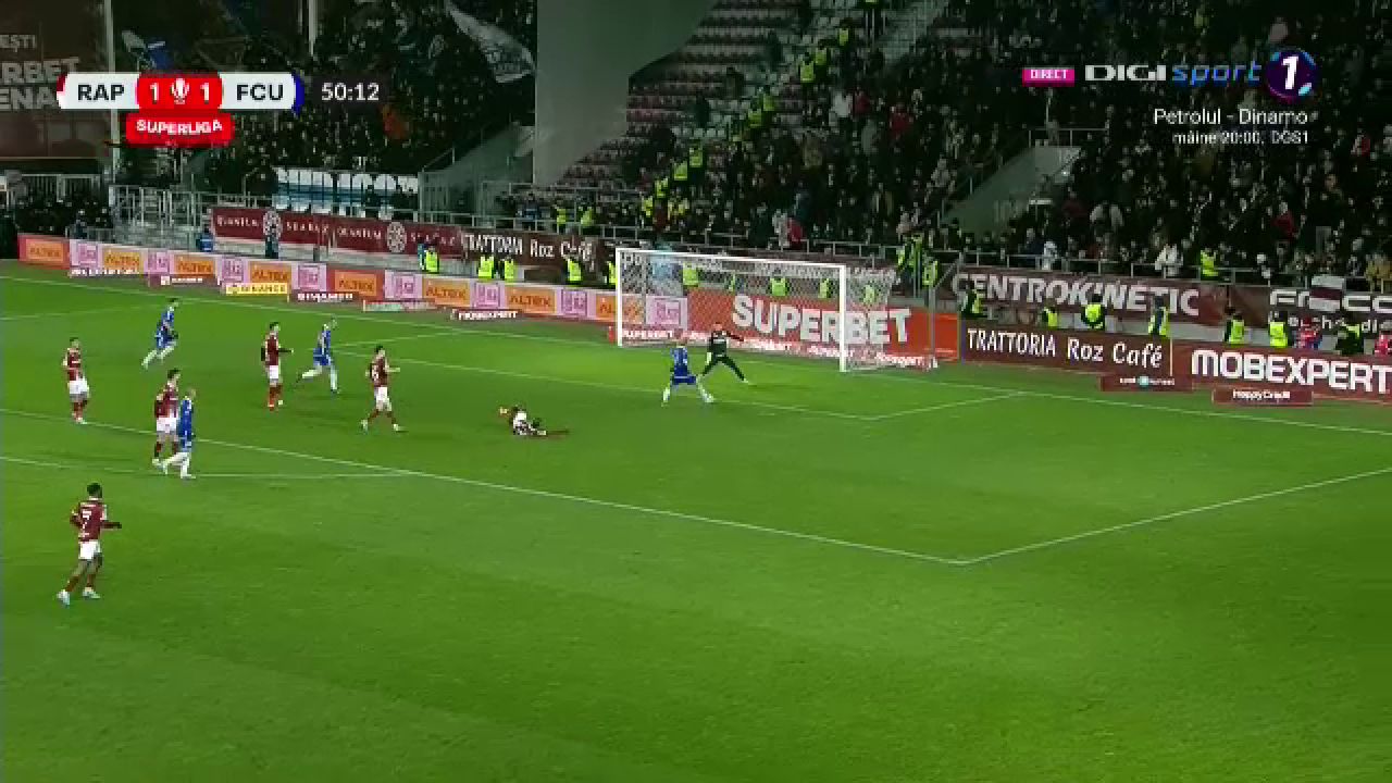 Rapid București - FCU Craiova 4-3 | Thriller în Giulești! Gazdele au întors soarta partidei într-un final nebun de meci_6