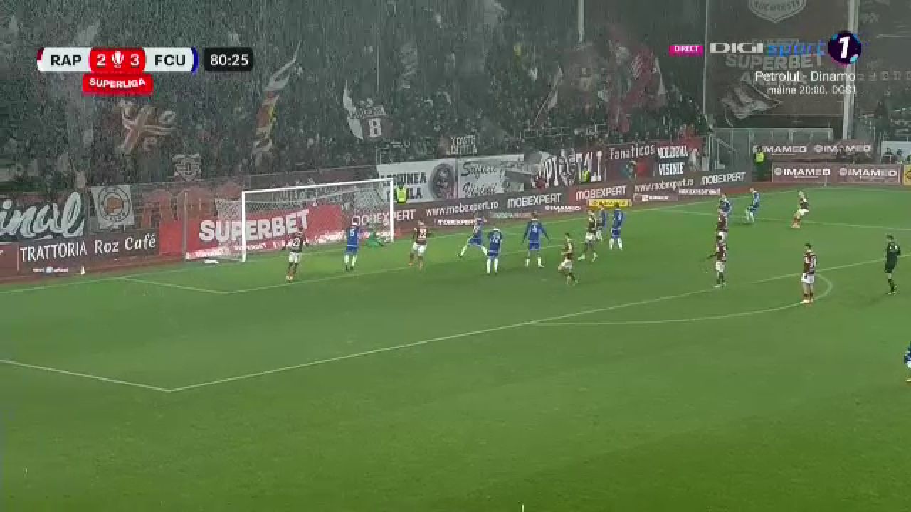 Rapid București - FCU Craiova 4-3 | Thriller în Giulești! Gazdele au întors soarta partidei într-un final nebun de meci_9