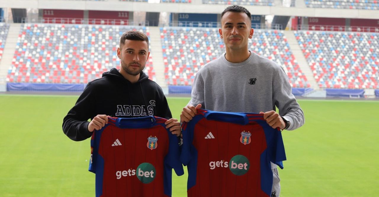 Steaua și-a prezentat noii fotbaliști! Un argentinian și un spaniol de națională vor juca în Ghencea_1