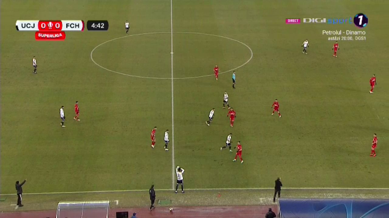 „U” Cluj - FC Hermannstadt 2-1 | Ardelenii au revenit spectaculos după ce au fost conduși cu 0-1_1