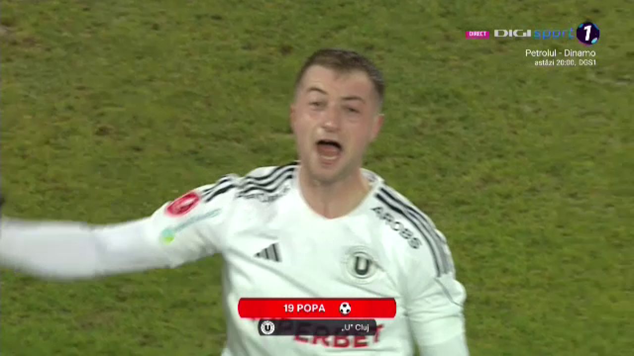 „U” Cluj - FC Hermannstadt 2-1 | Ardelenii au revenit spectaculos după ce au fost conduși cu 0-1_5