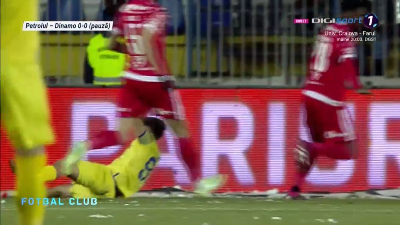 Verdictul lui Ion Crăciunescu despre faza controversată din minutul 2, de la Petrolul - Dinamo_6