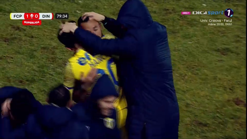 Petrolul Ploiești - Dinamo 1-0. Victorie importantă pentru prahoveni, care se aproprie de play-off