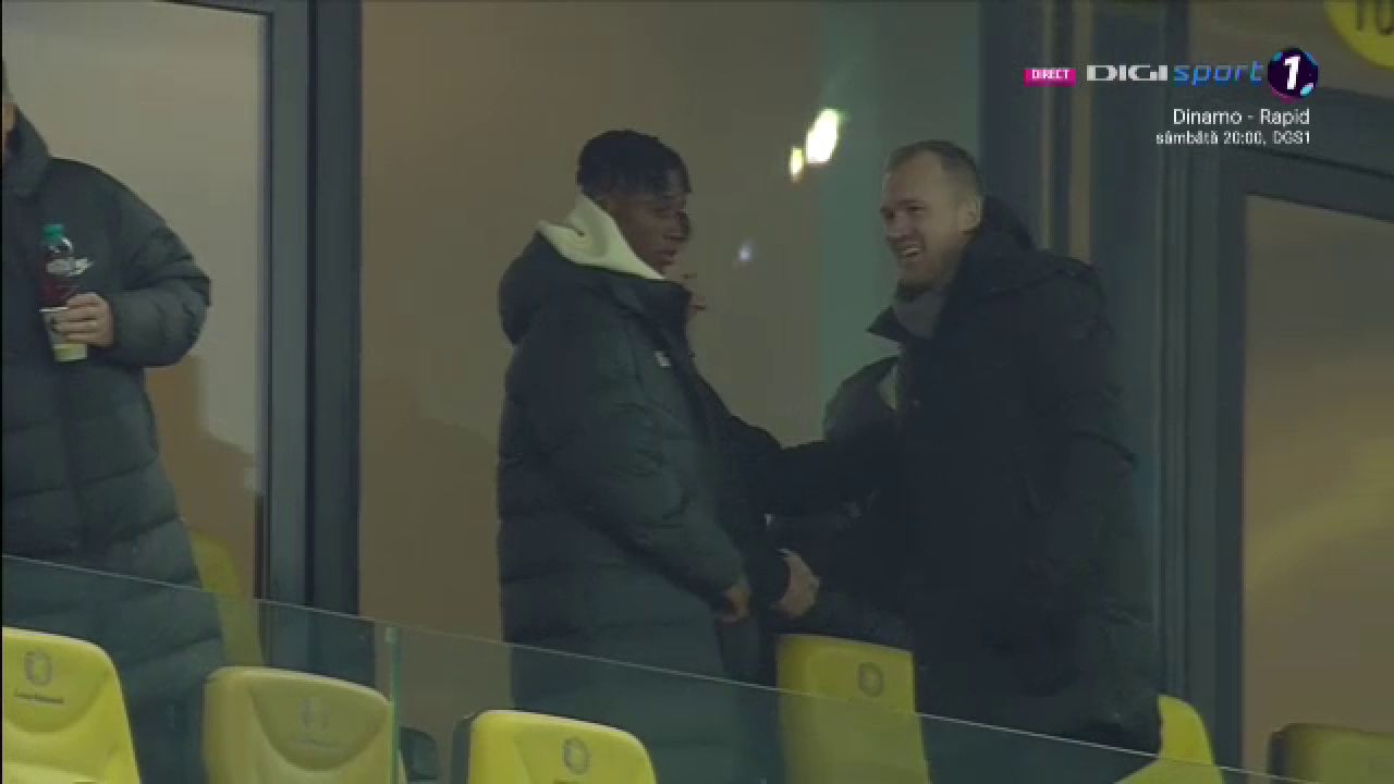 Nana Antwi, în loja VIP la FCSB - UTA Arad!_9