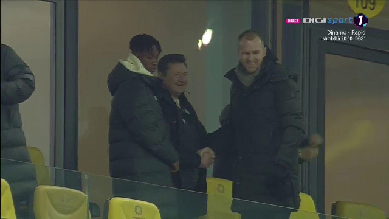 Nana Antwi, în loja VIP la FCSB - UTA Arad!_13