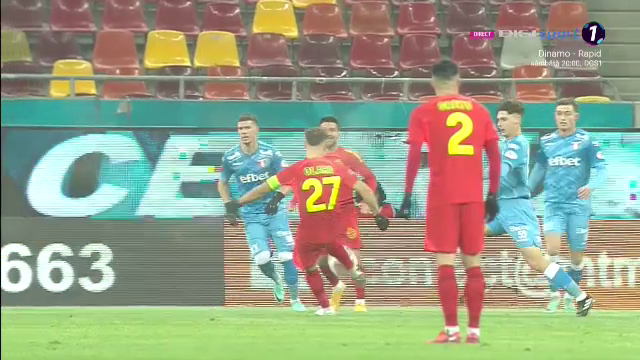 Torpilă! Darius Olaru a înscris un supergol în FCSB - UTA Arad_18