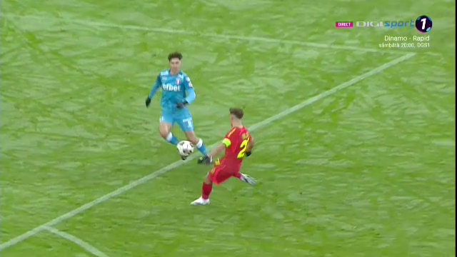 Torpilă! Darius Olaru a înscris un supergol în FCSB - UTA Arad_30