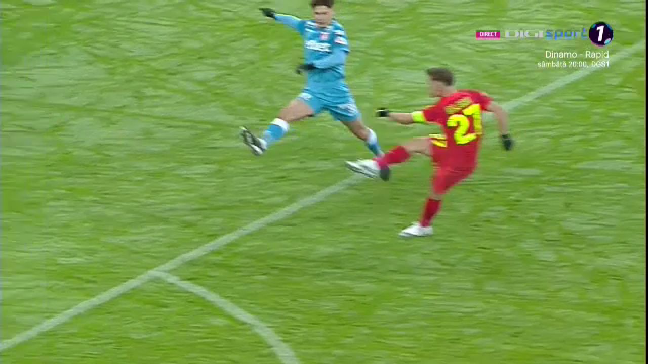 Torpilă! Darius Olaru a înscris un supergol în FCSB - UTA Arad_31