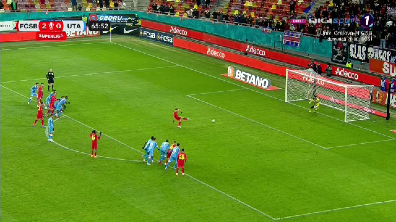 FCSB - UTA Arad 4-0 | Start perfect de an pentru roș-albaștri! Victorie categorică pe Arena Națională_6