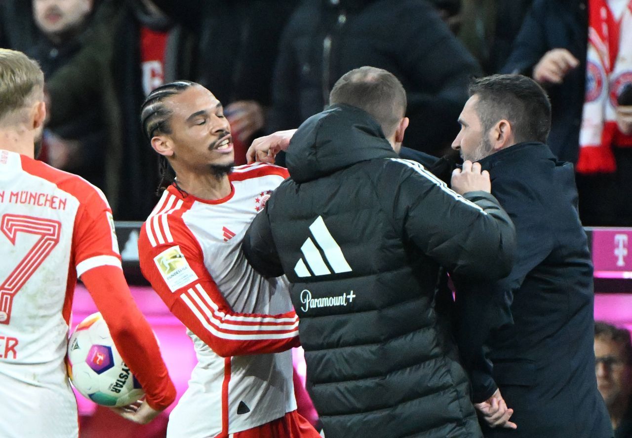 Scandal în Bundesliga: Leroy Sane, pălmuit de antrenorul adversarei: