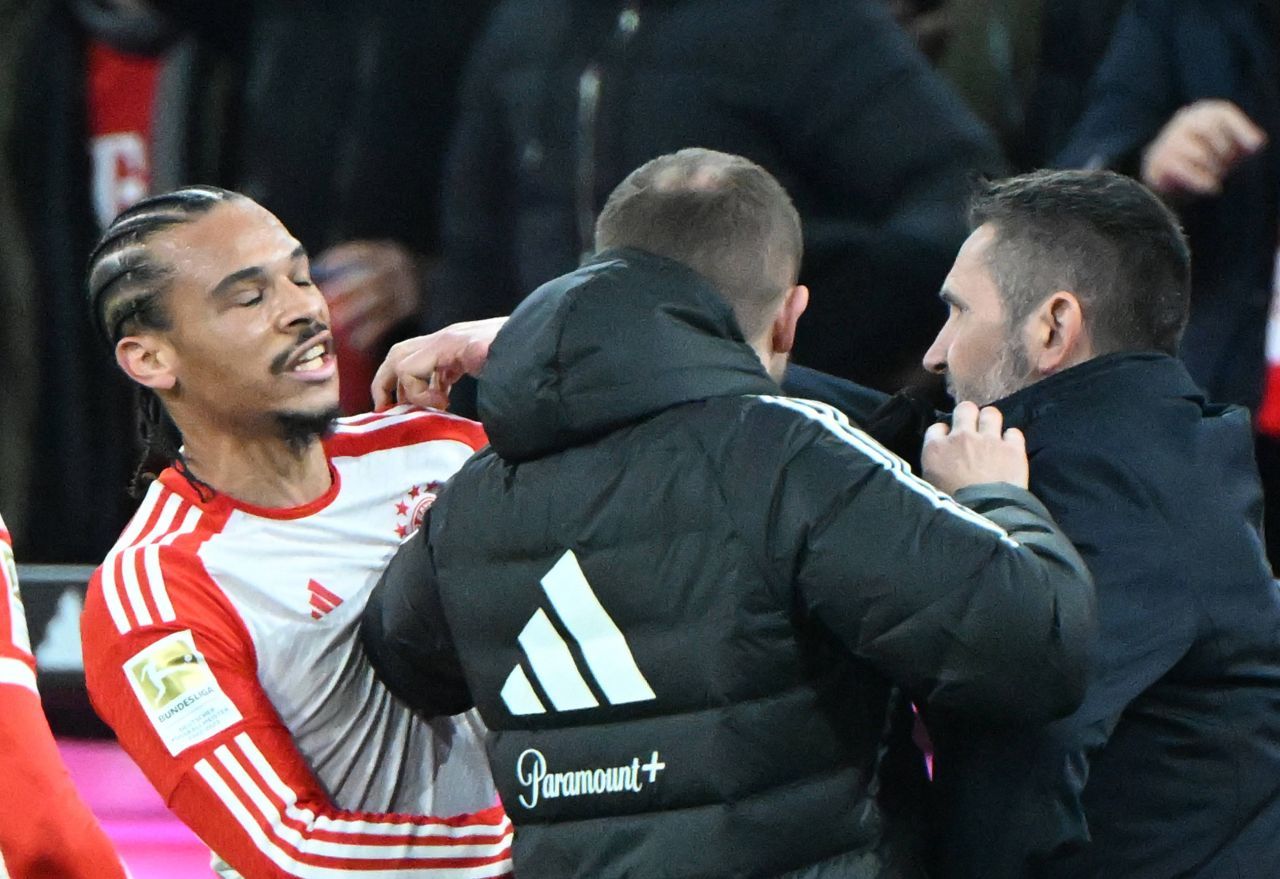 Scandal în Bundesliga: Leroy Sane, pălmuit de antrenorul adversarei: