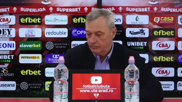 Mircea Rednic, înainte de UTA Arad - Sepsi: "Cred că Vlad Morar va semna"