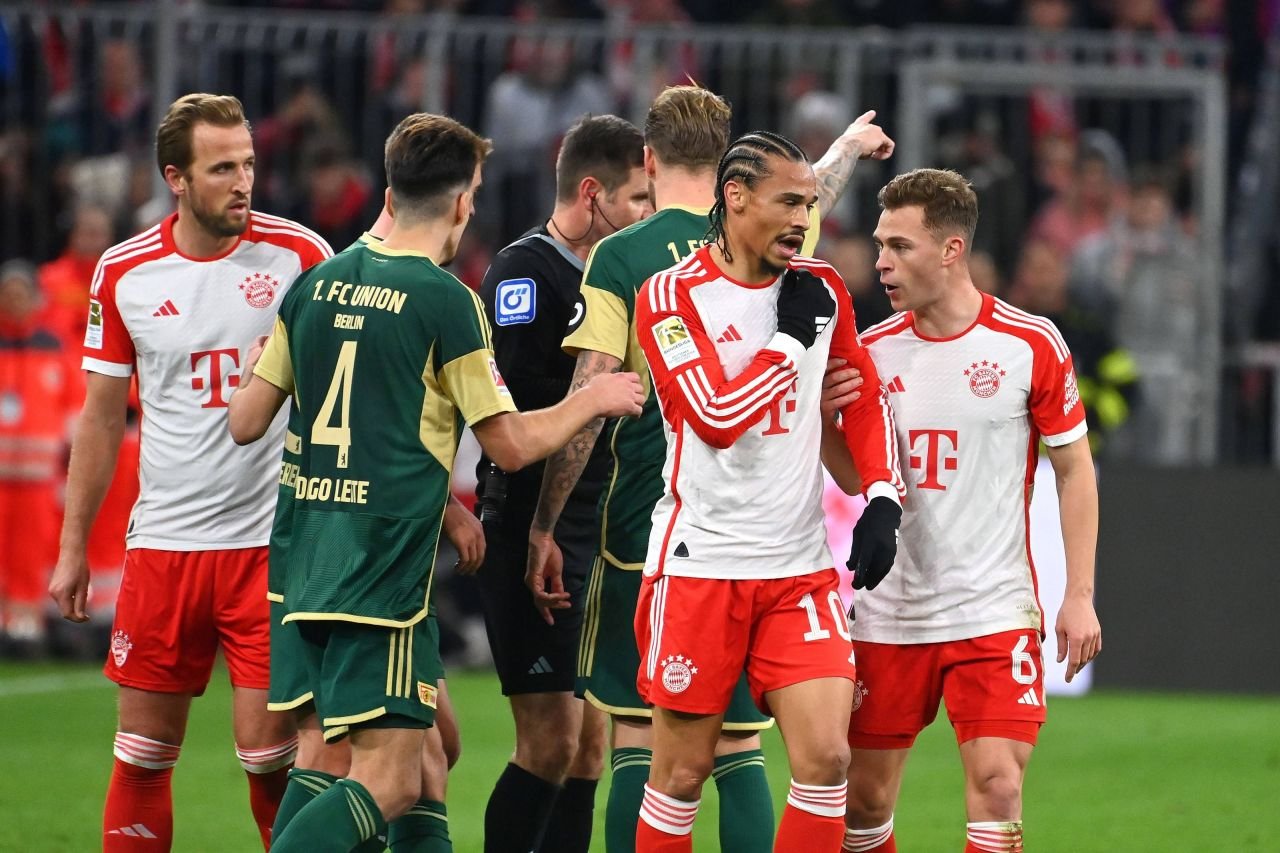 Reacția lui Leroy Sane după ce a fost pălmuit de antrenorul lui Union Berlin_11
