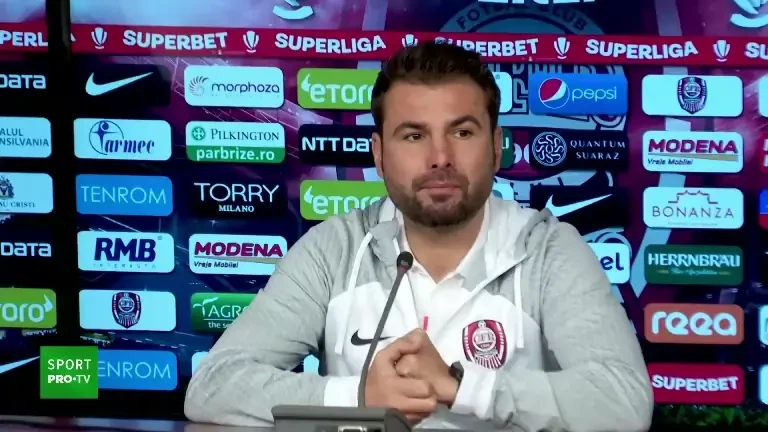 Conferința de presă de prezentare a lui Adrian Mutu (26.01.2024)