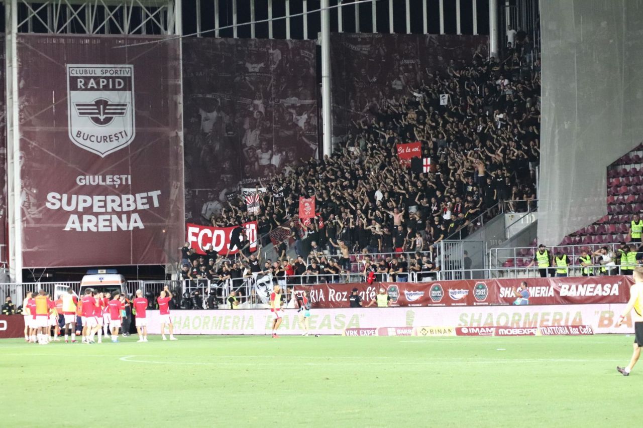 Ce a transmis clubul Rapid despre conflictul PCH - Peluza Nord Rapid.