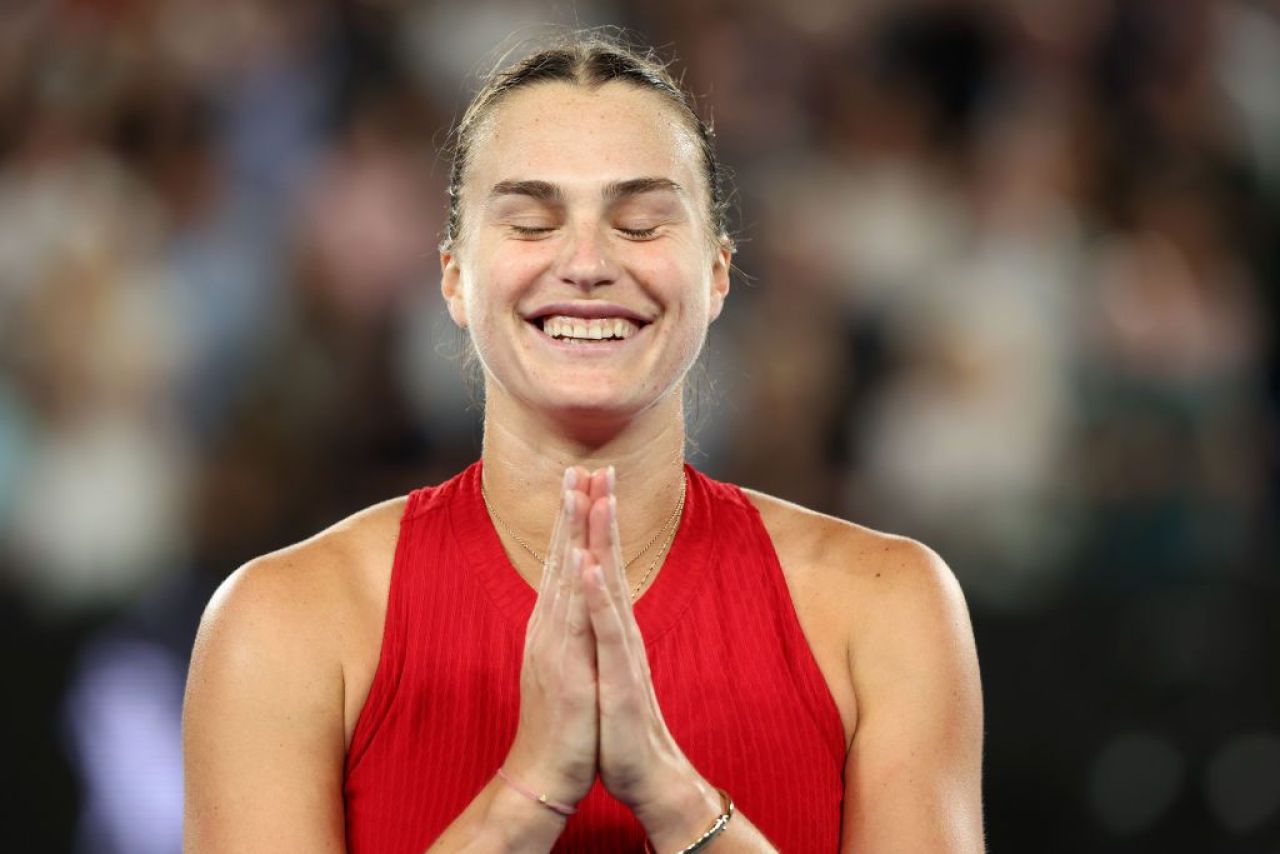 Cel mai emoționant moment din lumea tenisului: Aryna Sabalenka a îndeplinit visul tatălui decedat în 2019_4