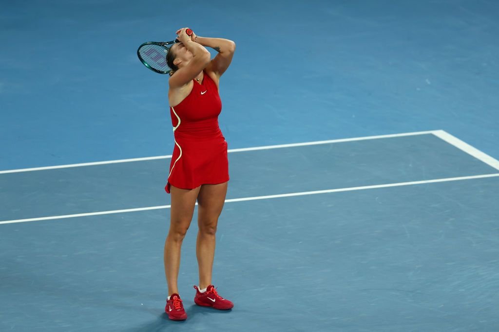 Cel mai emoționant moment din lumea tenisului: Aryna Sabalenka a îndeplinit visul tatălui decedat în 2019_5