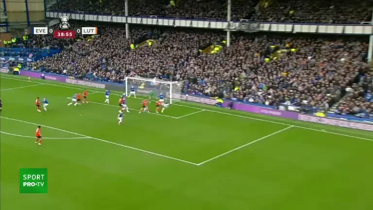 FA Cup: Everton - Luton (gol minutul 39)