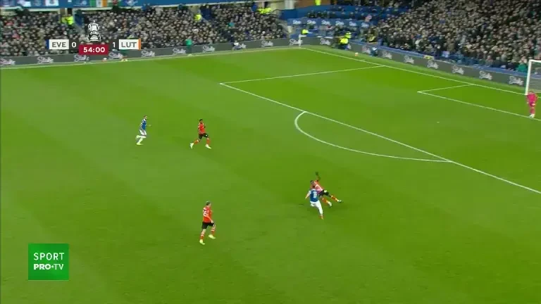 FA Cup: Everton - Luton (gol minutul 55)