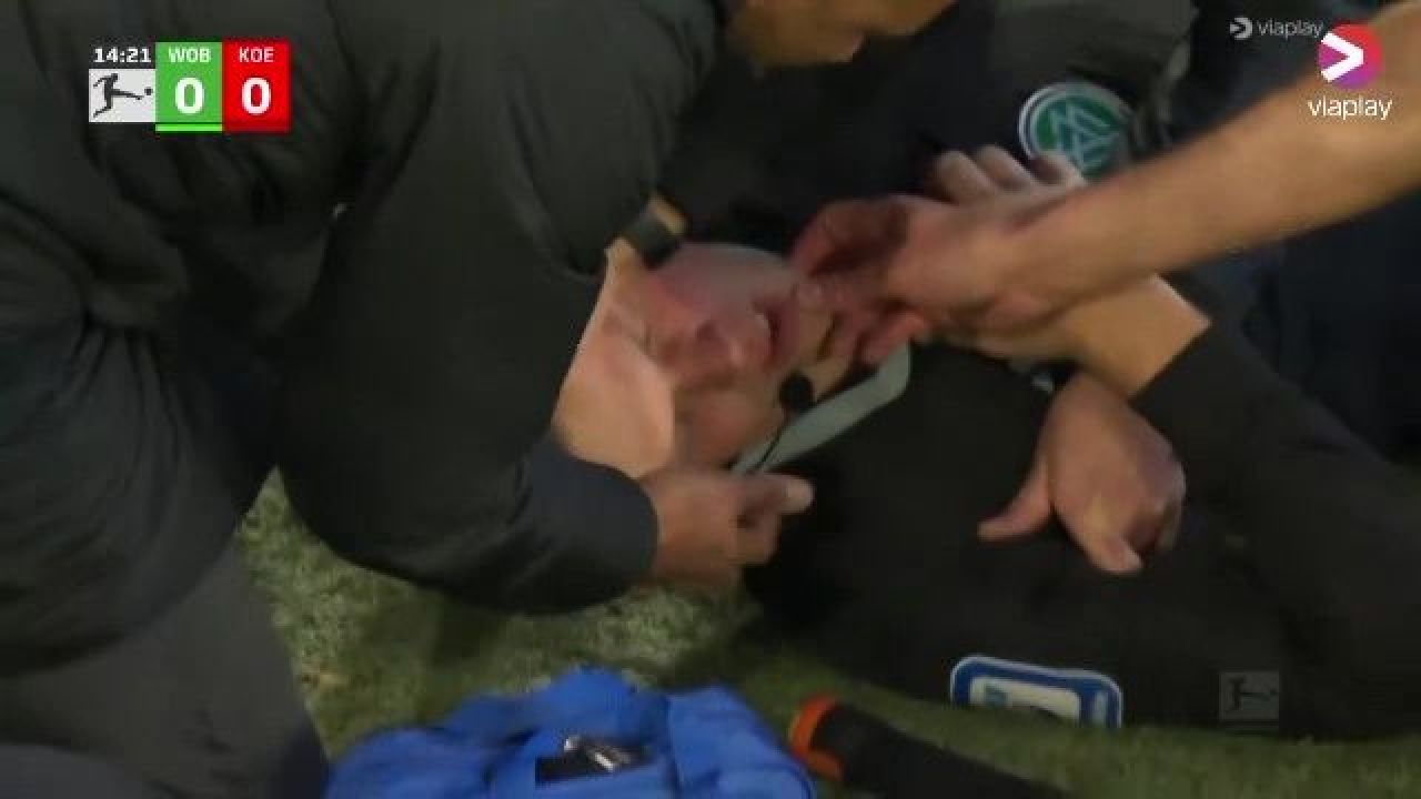 Momente inedite în Bundesliga: arbitrul a fost făcut KO, iar un spectator a devenit al patrulea oficial_2
