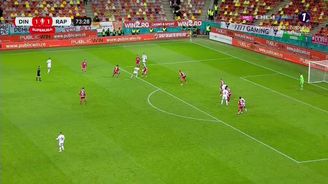 Rapidiștii au cerut lovitură de la 11 metri în minutul 74 al meciului cu Dinamo! Reacția lui Daniel Niculae spune tot_2