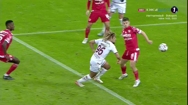 Rapidiștii au cerut lovitură de la 11 metri în minutul 74 al meciului cu Dinamo! Reacția lui Daniel Niculae spune tot_3