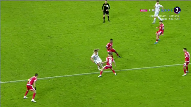 Rapidiștii au cerut lovitură de la 11 metri în minutul 74 al meciului cu Dinamo! Reacția lui Daniel Niculae spune tot_4