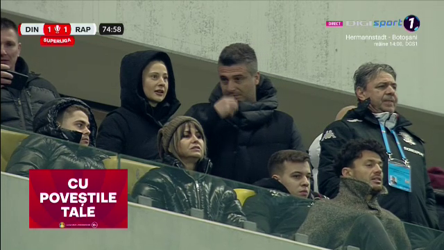 Rapidiștii au cerut lovitură de la 11 metri în minutul 74 al meciului cu Dinamo! Reacția lui Daniel Niculae spune tot_7