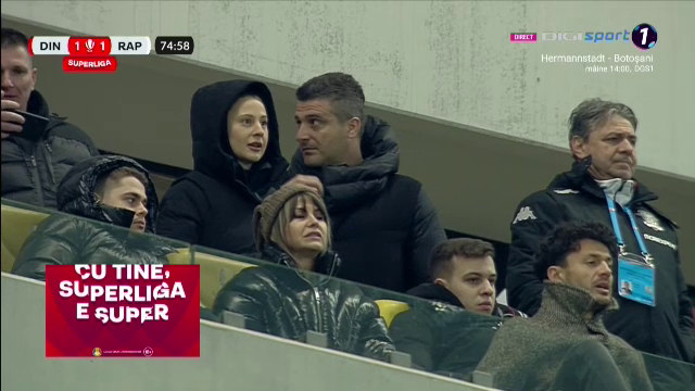 Rapidiștii au cerut lovitură de la 11 metri în minutul 74 al meciului cu Dinamo! Reacția lui Daniel Niculae spune tot_10
