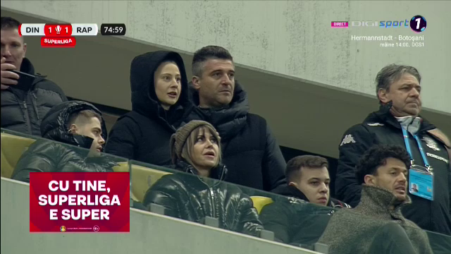 Rapidiștii au cerut lovitură de la 11 metri în minutul 74 al meciului cu Dinamo! Reacția lui Daniel Niculae spune tot_11