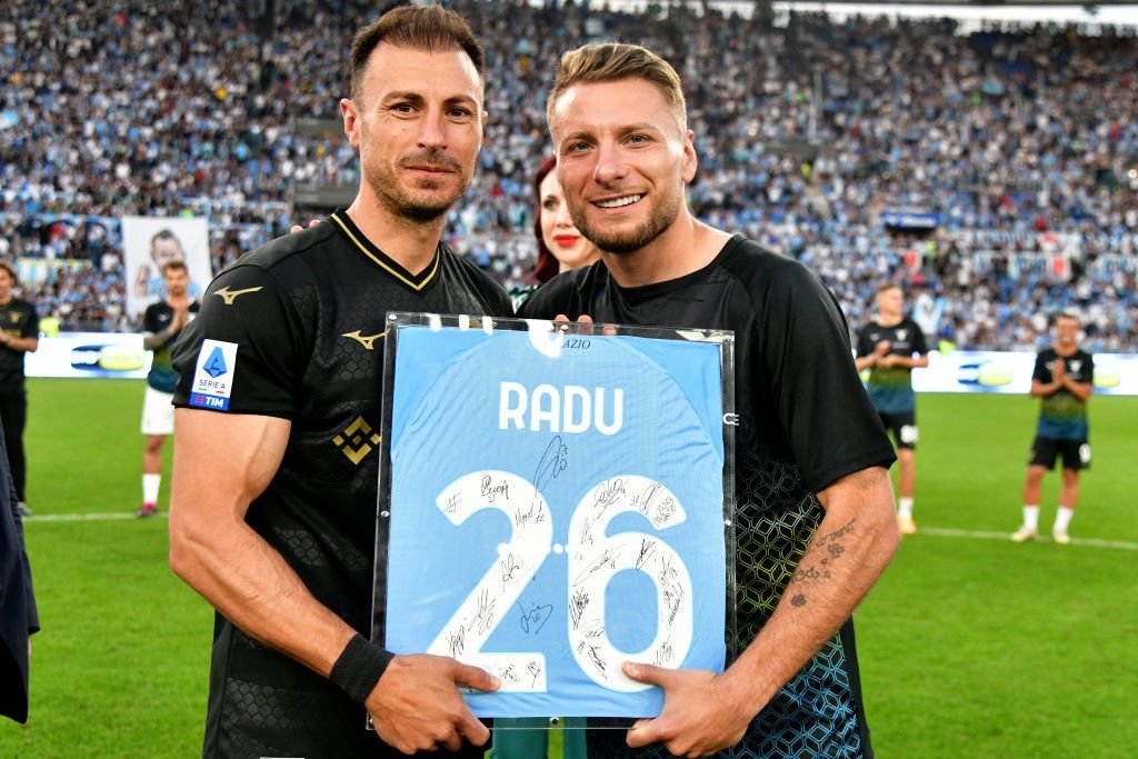 Lazio sărbătorește 16 ani de la transferul lui Ștefan Radu de la Dinamo: 