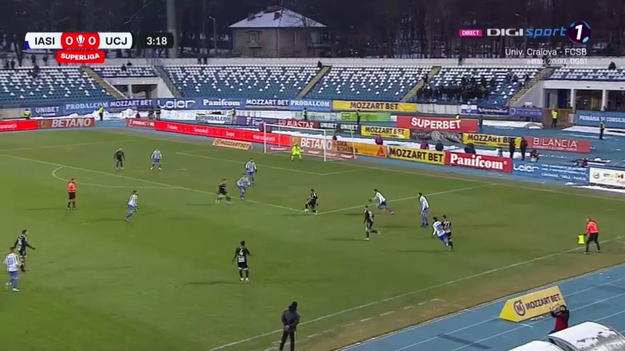 Poli Iași - U Cluj 1-0. Gazdele au dat lovitura pe finalul partidei _3