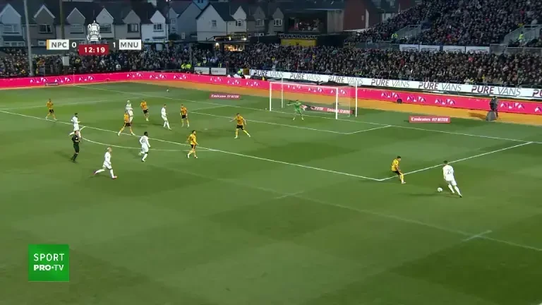 FA Cup: Newport - Manchester United (gol minutul 13)