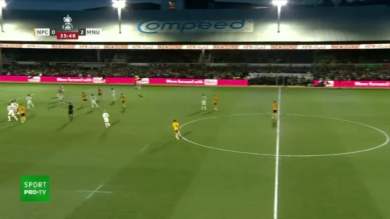 FA Cup: Newport - Manchester United (gol minutul 35)