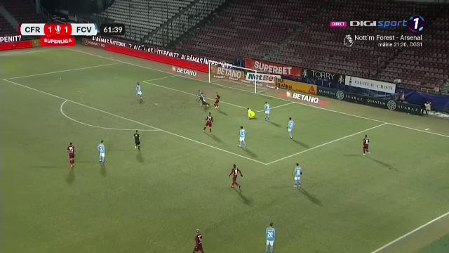 CFR Cluj - FC Voluntari 4-1 | Bella Ciao! Ciprian Deac, dezlănțuit la primul meci al lui Mutu! Hat-trick de assist-uri în Gruia_7