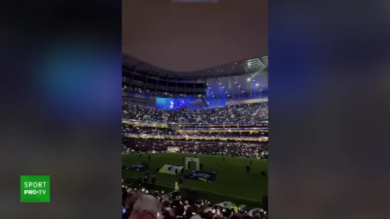 Ioana Stan l-a urmărit pe Radu Drăgușin, la meciul cu Brentford (sursa: Instagram)