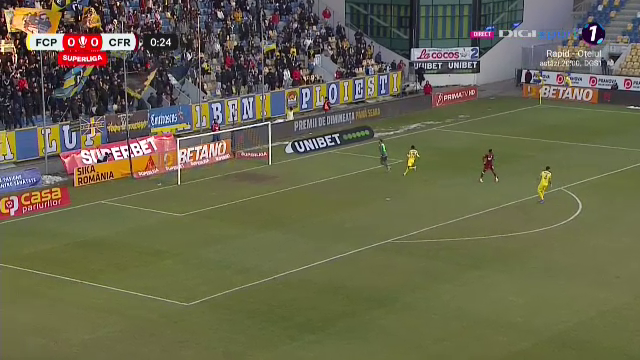 Ratare imensă în primele 20 de secunde ale meciului Petrolul Ploiești - CFR Cluj_19
