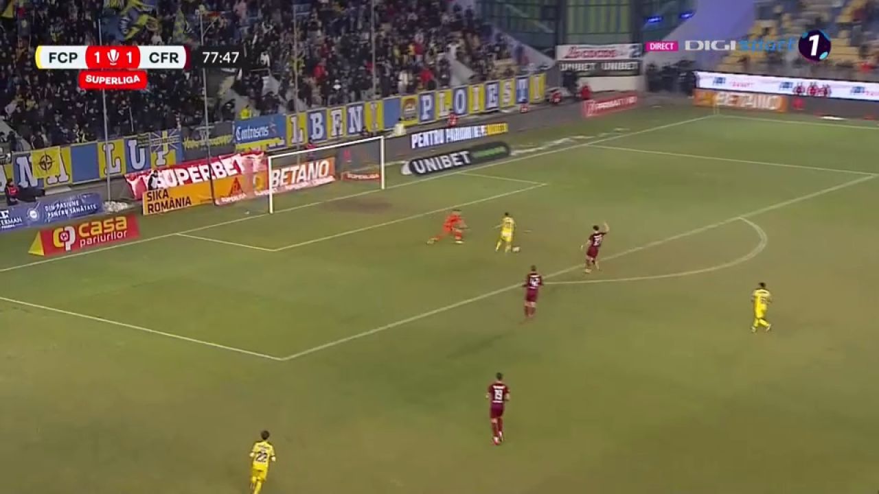 Petrolul Ploiești - CFR Cluj 1-2! Oaspeții dau lovitura în minutele de prelungiri, după reușita lui Deac_9